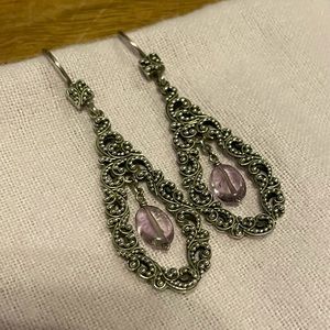 Vintage RARE Lois Hill Chandelier Earrings